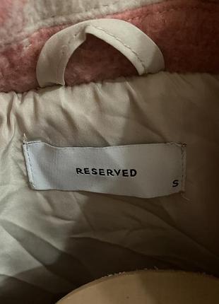 Укорочена куртка-сорочка в клітинку reserved 7