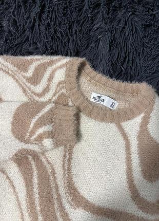 Светр жіночий hollister теплий з візерунком