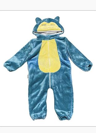 🐯🩵🦚дитячий плюшевий комбінезончик snorlax kabigon унісекс