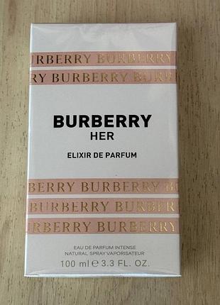 Burberry her elixir de parfum  100 мл оригинал