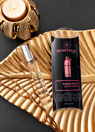Ніжна троянда! люкс якість! парфум, парфумована вода, парфуми montale roses musk