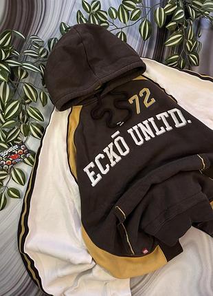 Оверсайз ecko unltd худі xl true religion style
