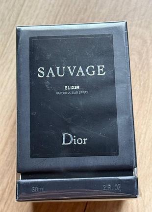 Dior sauvage elixir 60 ml оригінал чоловіча парфумована вода