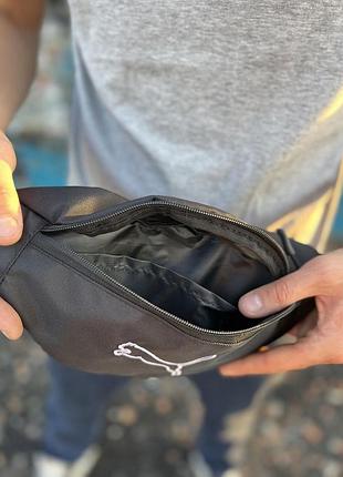 Бананка черная puma, сумка через плечо поясная нагрудная пума 2