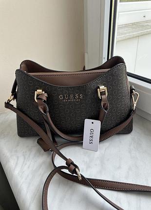 Сумка guess оригінал середня  жіноча нова колекція