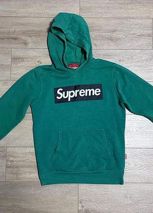 Худі чоловіче supreme grip зелене
