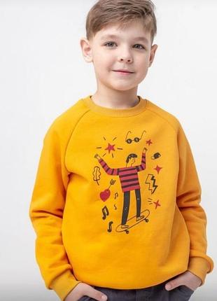 Утеплений світшот на хлопчика бембі 
розмір 134