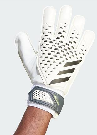 Рукавички для чоловіків adidas m predator training gloves ia0874 білі