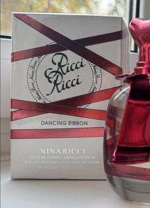 Элитная классика-парфюм nina ricci ricci dancing ribbon 80ml абсолютно новый запечатан