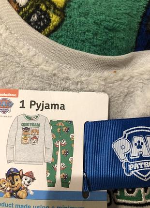 Флісова піжама primark3/4,4/5 років 2