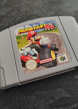 Картридж mario kart 64 (nintendo 64)