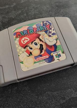 Картридж mario party (nintendo 64)