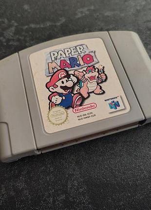 Картридж paper mario (nintendo 64)