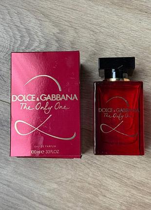 Dolce&gabbana the only one 2 100 ml оригінал