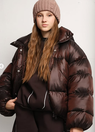 Зимовий пуховик бренду arisweet_apparel на зріст 158-164 см