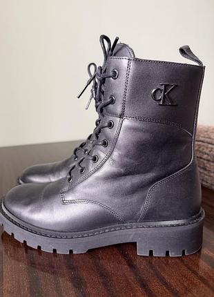 Черевики жіночі calvin klein чорні, розмір 39