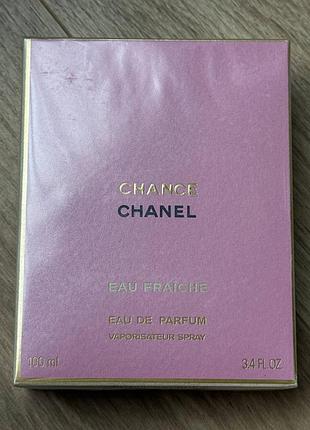 Chanel chance eau fraiche parfum 100 ml оригінал