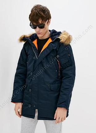 Куртка-парка alpha industries, extreme cold weather type  n-3b-n