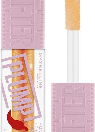 Maybelline new york lifter plump блеск-плампер для губ с экстрактом перца чили