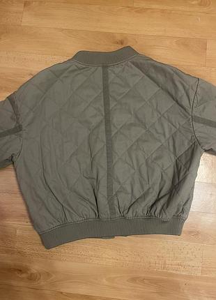 Куртка h&m бомбер хакі 4