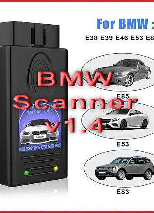 Bmw сканер 1.4 — діагностика, коригування, адаптація usb obd2