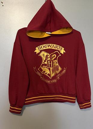 Худі для підлітків harry potter бордове 2