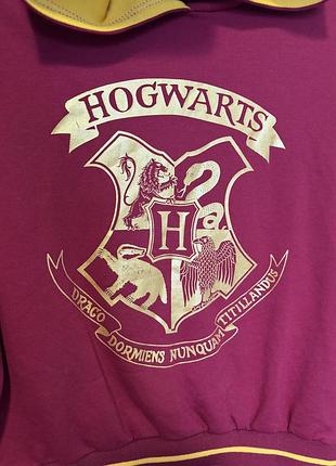 Худі для підлітків harry potter бордове 5