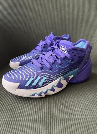 Кросівки adidas фіолетові, us-6.5, устілка 23.5 см