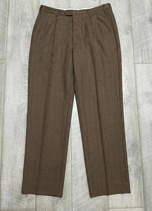 Вовняні штани brioni sport (100% wool / made in italy)