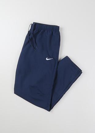 Дуже круті, оригінальні, балонові спортивні штани men’s nike sweatpants dark blue