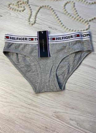 Трусики жіночі з бавовни з брендованою резинкою  tommy hilfiger розмір s арт. 5066🎀