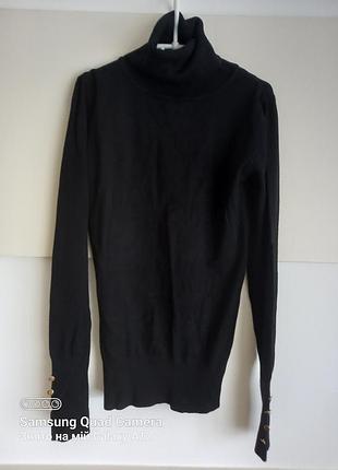 Кофта гольф-водолазка zara 
80% вискоза плюс эластин