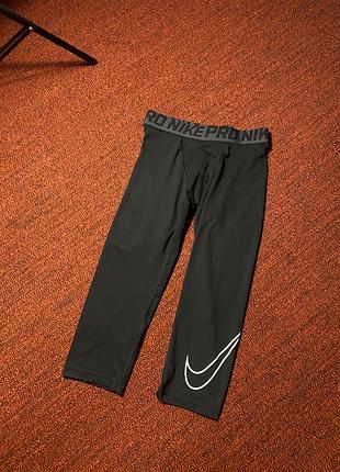 Чоловічі тайтси nike pro dri-fit в розмірі s матеріал полієстр