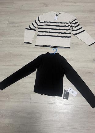 H&m светр з етикиою і solmar лонг з етикеткою