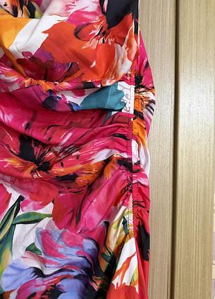 🥰 довга сукня в квітковий принт shein l 6
