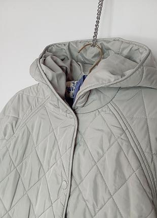 Куртка zara для девочки, оливкового цвета 2