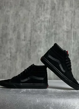 Кеды мужские vans sk8-hi black 42(27)