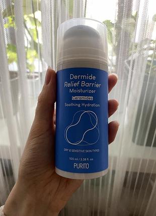 Крем для обличчя purito dermide relief barrier moisturizer 100 мл 2