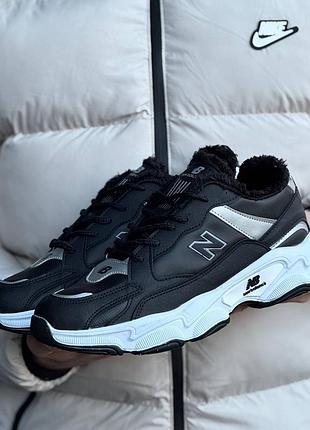 Кросівки new balance хутро 4