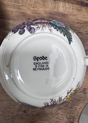 Вінтажна чайна пара spode
reynolds (англія), паттерн s2188 2
