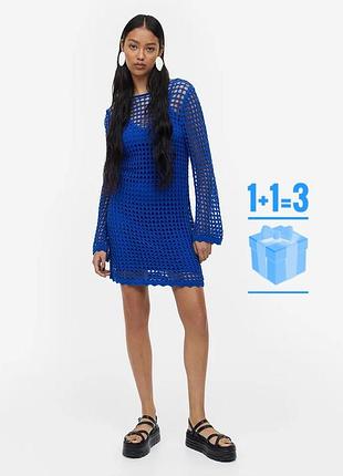 🥰сукня сітка з підкладкою h&m m