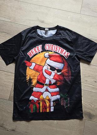 Мужская футболка merry christmas