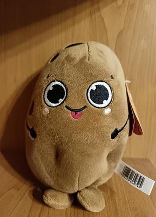 М'яка іграшка картопля коричнева