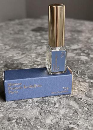 Maison francis kurkdjian 724 оригінал фірмова міні 5ml
