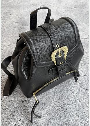 Рюкзак versace чорного кольору