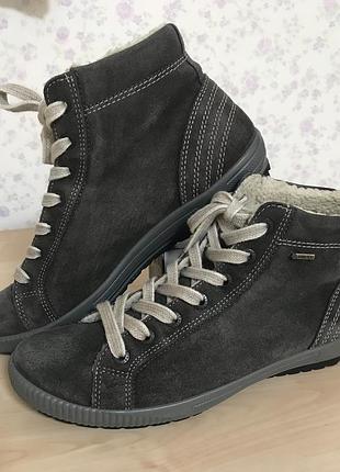Ботинки женские кожаные утепленные legero, 5