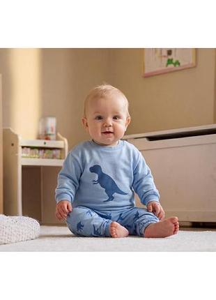Детский спортивный костюм с динозавровым принтом lupilu 5312