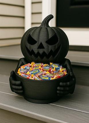 🎃 геловінський гарбуз із ручками для солодощів! 👻