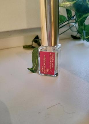 Парфуми maison francis kurkdjian baccarat rouge 540 extrait de parfum унісекс
парфюм из собственной коллекции.без коробки