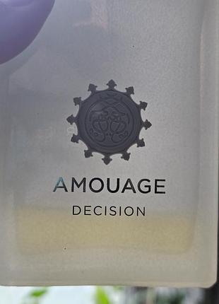 Парфумована вода amouage decision 14ml 2
